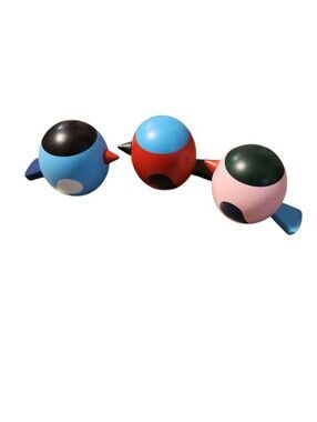 Ikea Vinterfint Wood Bird Trio